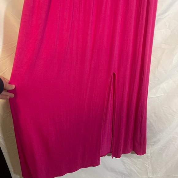 Elegant Pink Maxi Dress - Picture 2 of 7